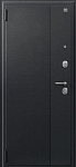 Дверь A-02 черный сатин - лиственница тёмная DIS007329 фото