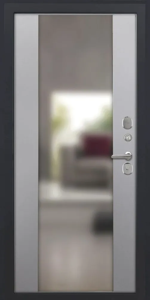 Товар Дверь ДвериПРО Берген Алиса (16мм, ПВХ софт грей, зеркало) DPRO195341