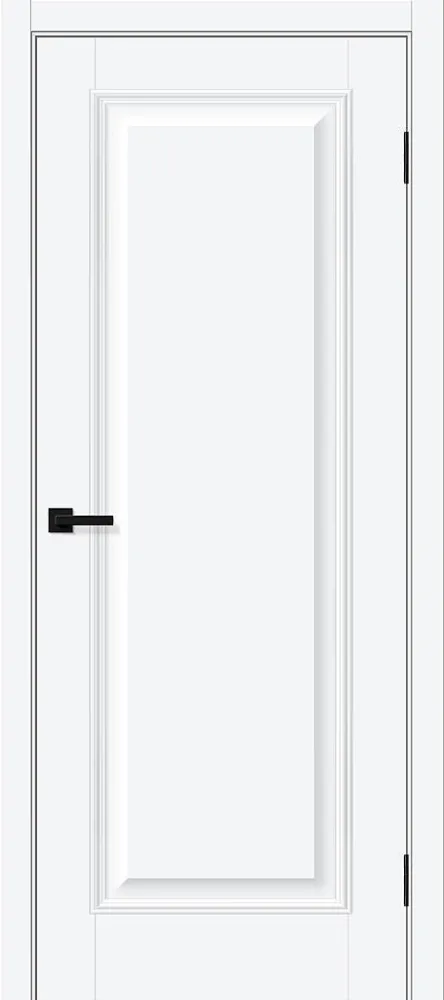 Межкомнатная дверь Классик-10 White Silk BR6145